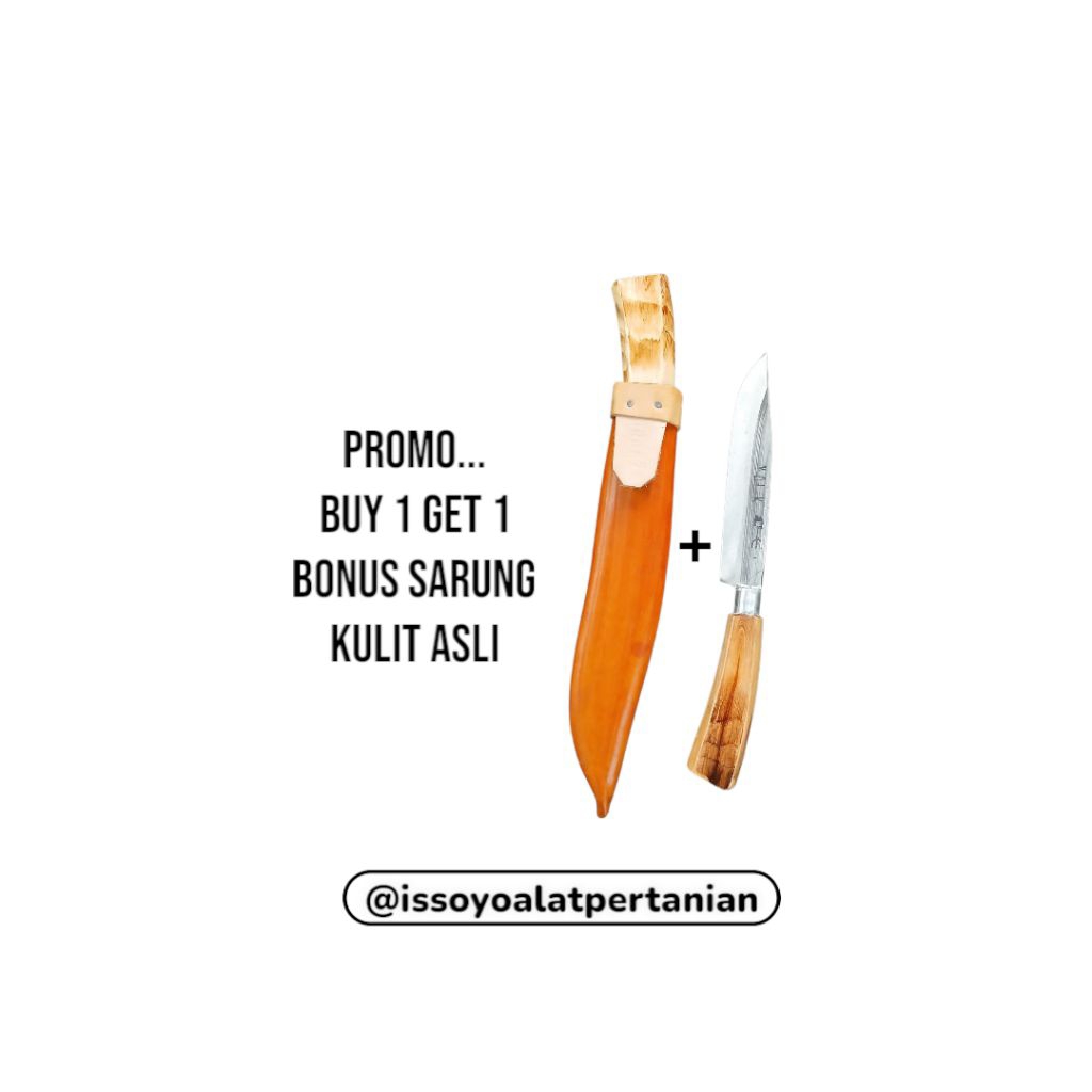 Pisau dapur beli 1 gratis 1 bonus sarung kulit asli baja per bahan per baja pisau serbaguna pisau mu