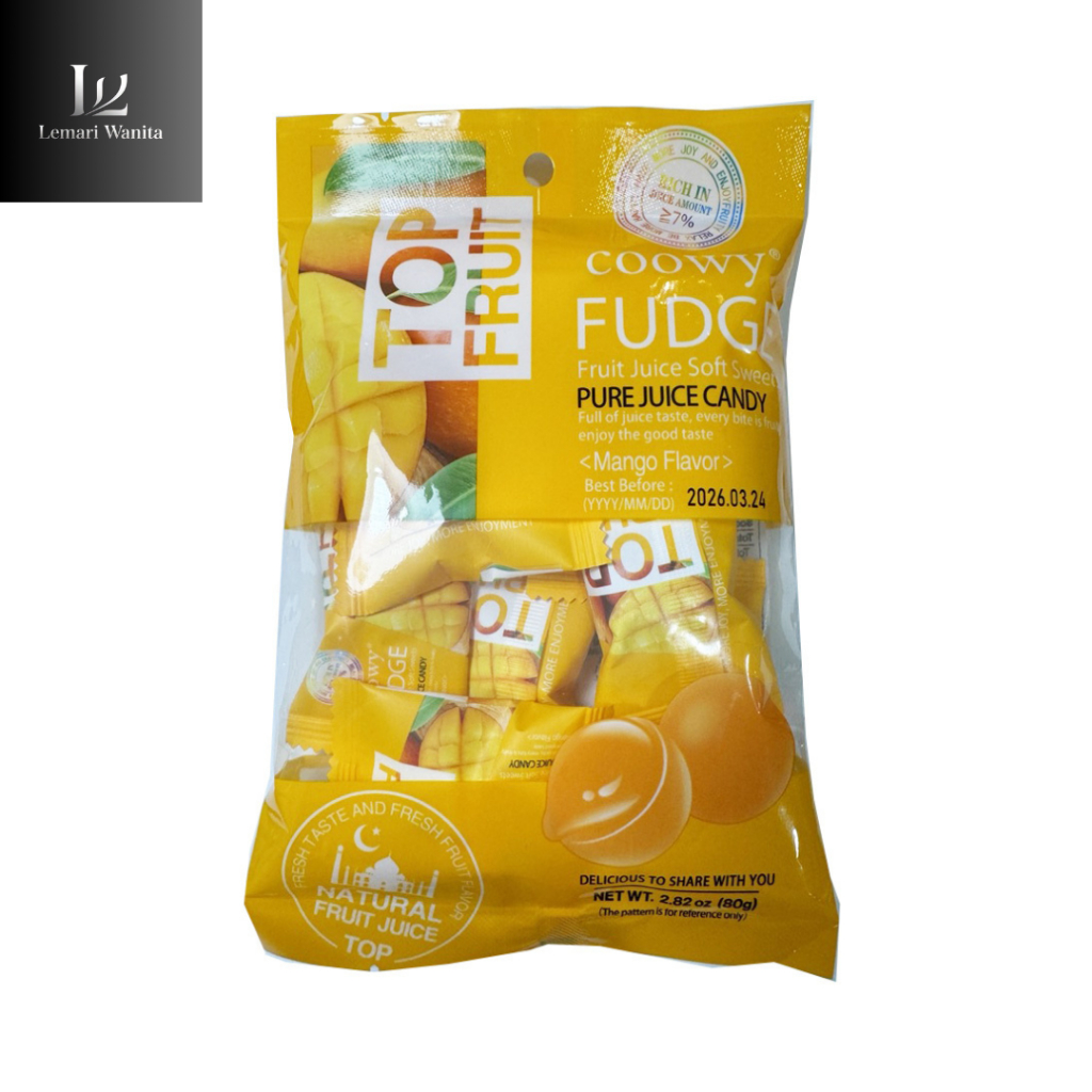 Top Fruit Fudge By Coowy Original Import Mango  And Mix Berry Flavour