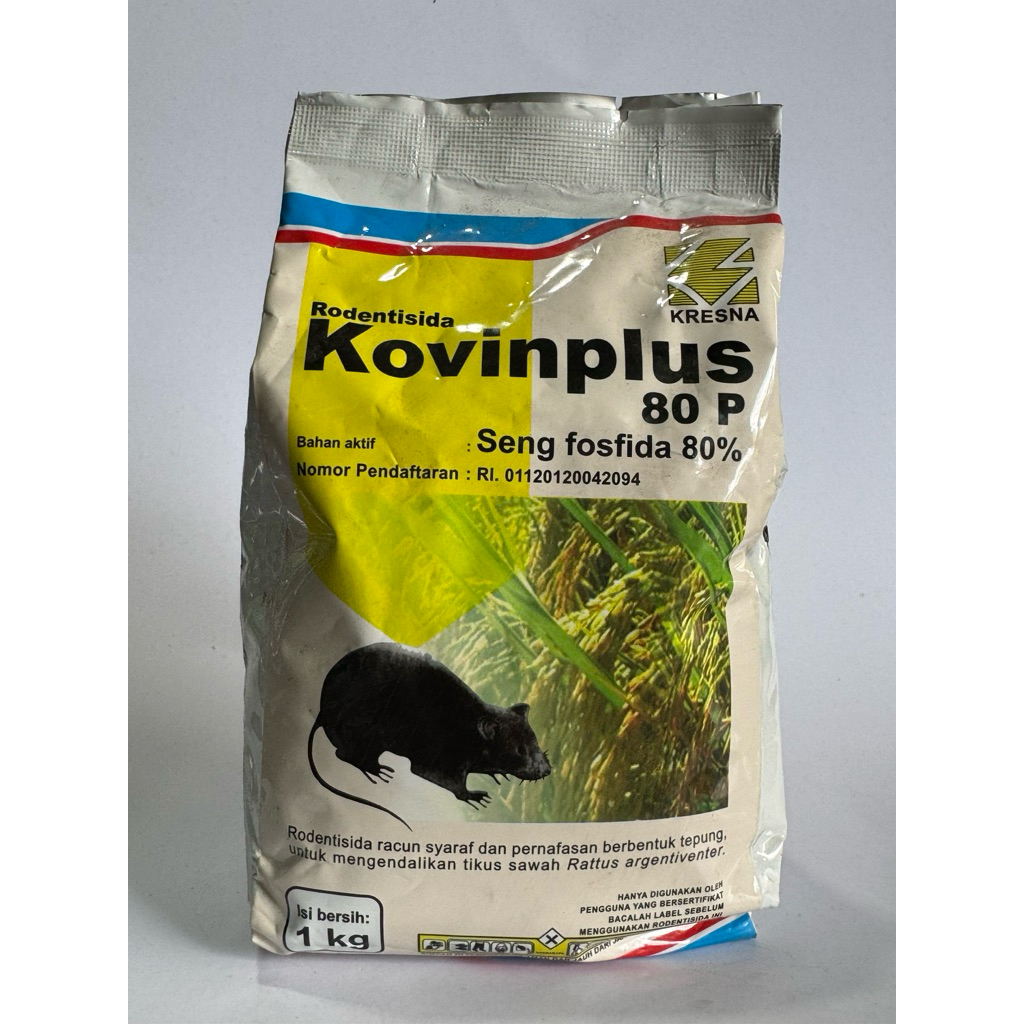 RODENTISIDA KOVINPLUS 80 P 1 KG