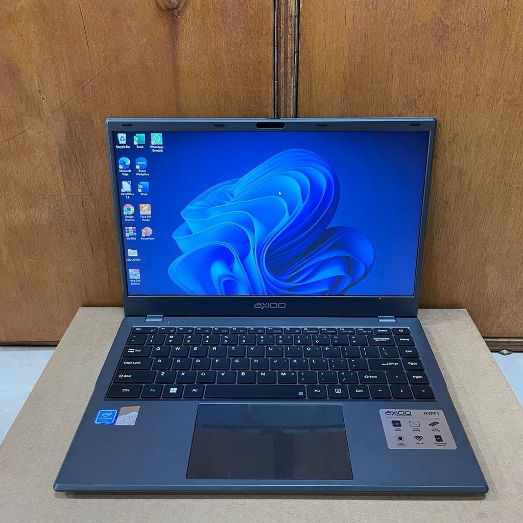 Laptop Axioo Mybook Hype 1, Seri Baru, Super Slim, Lengkap, Grey