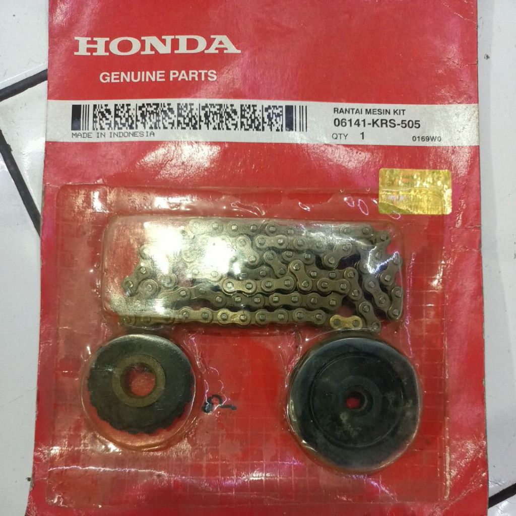 Rantai Mesin Kit Keteng Set Motor Honda Supra Fit Revo Legenda Original Part