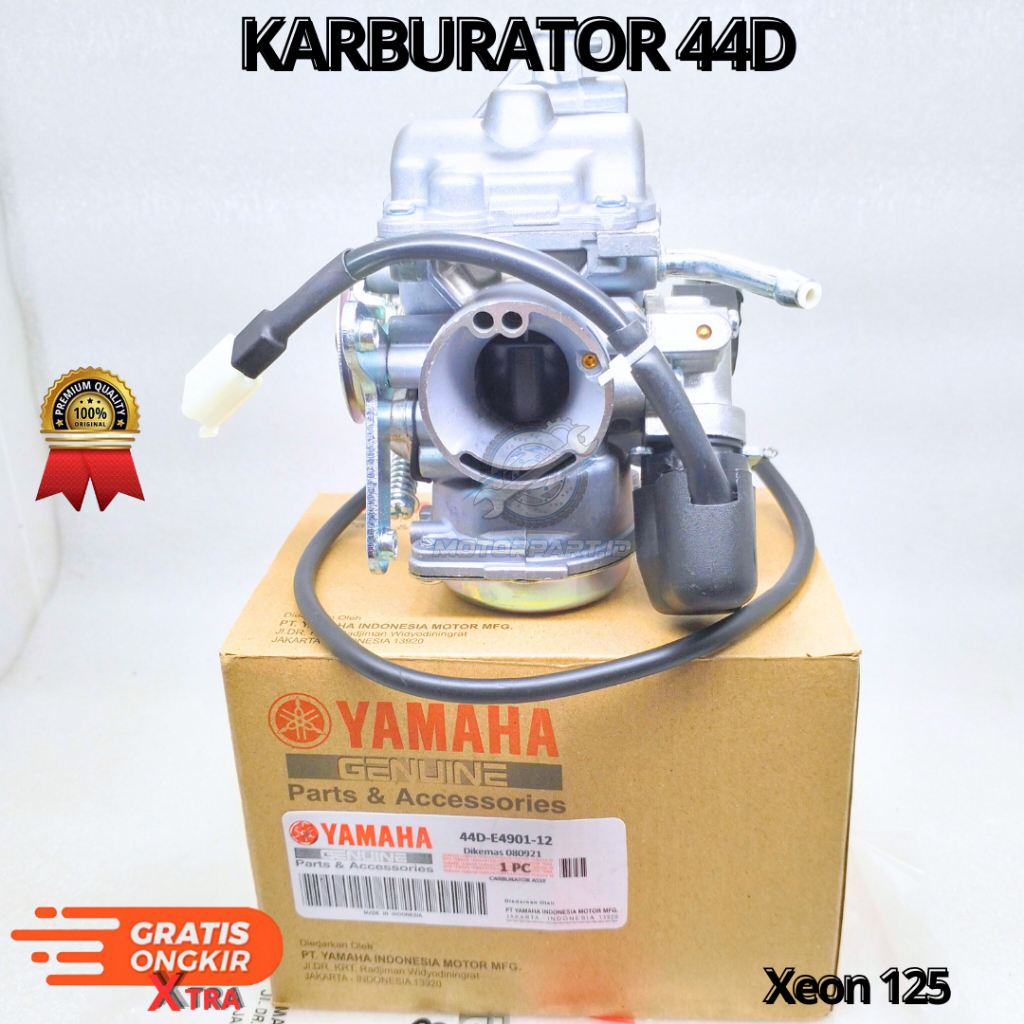 KARBURATOR 44D UNTUK MOTOR XEON 125.YGP BERKUALITAS ORIGINAL ASLI ORI