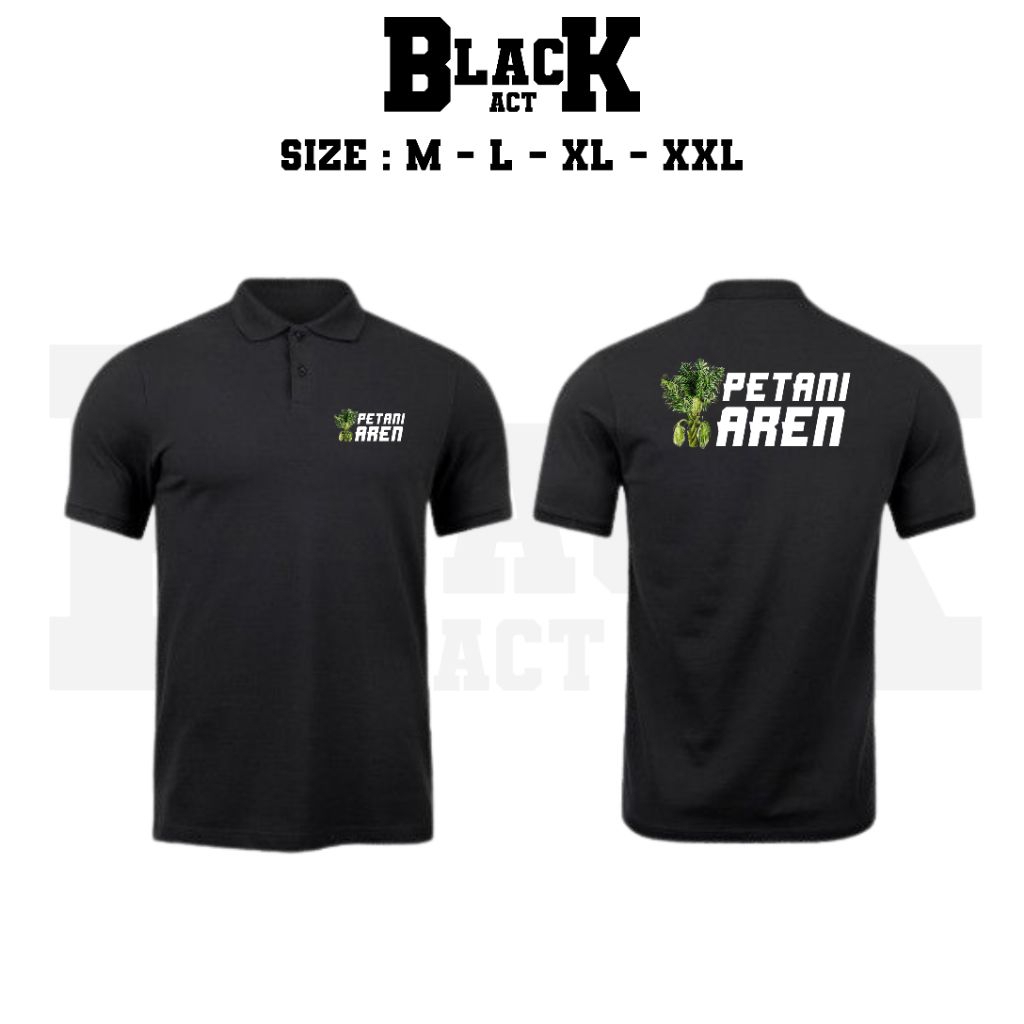 KAOS KERAH PETANI AREN