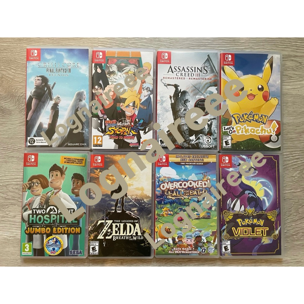 Kaset nintendo switch second mulus