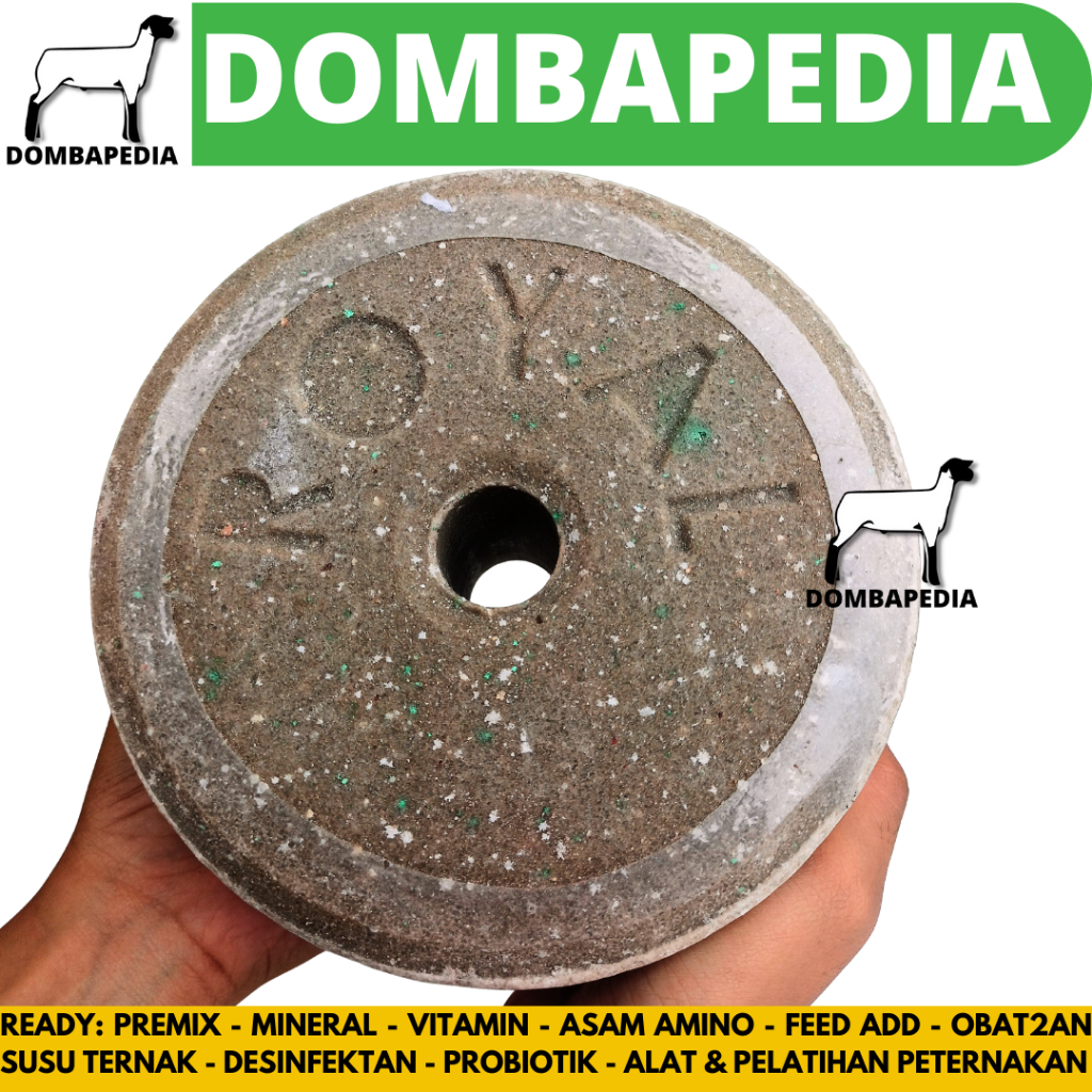 Mineral Blok Kambing CALPHOS BLOCK 3KG - MINERAL BLOK KAMBING PERAH - MINERAL BLOK KAMBING - CALPHOS