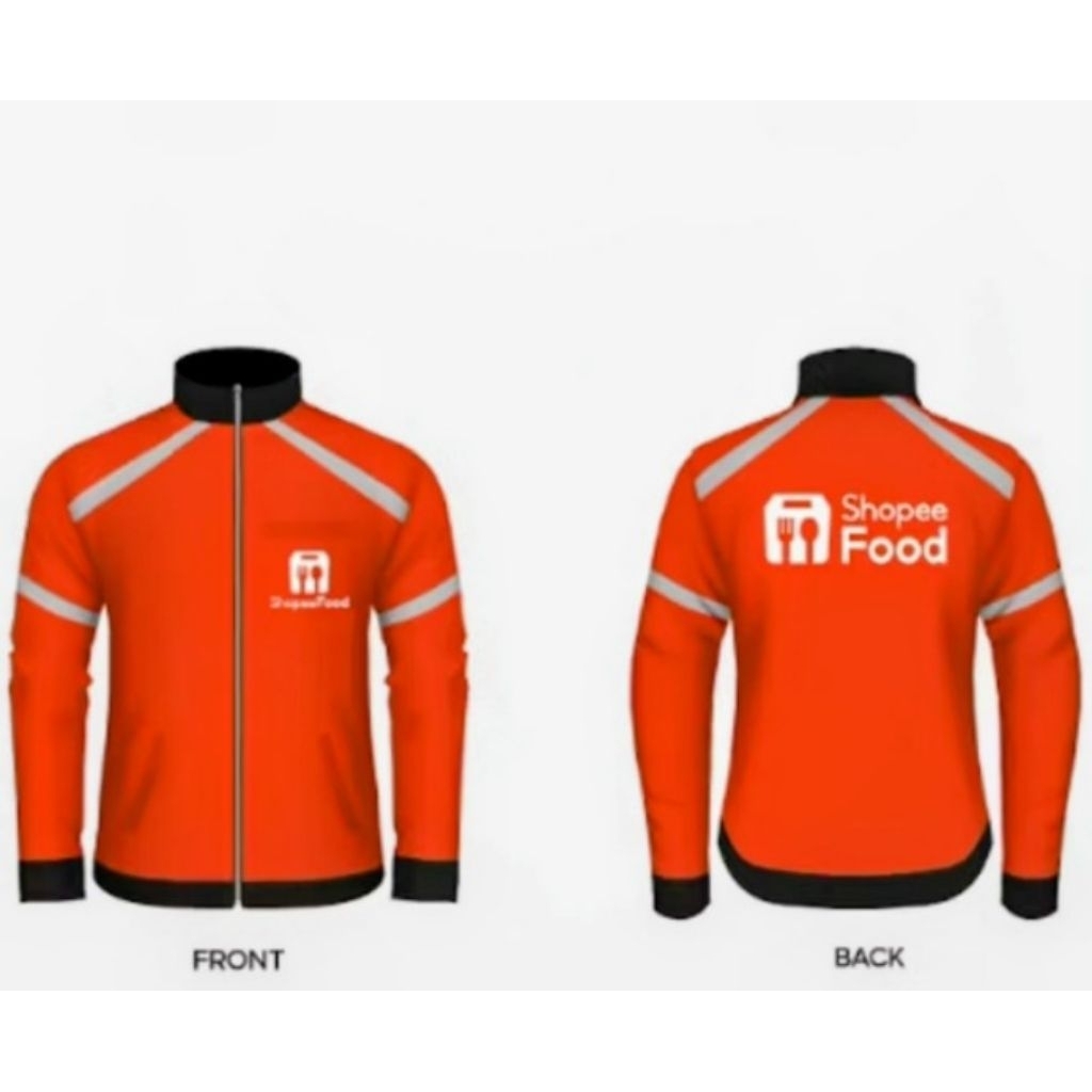 Paket Atribut Driver Shopeefood-Super lite Jacket-PROMO
