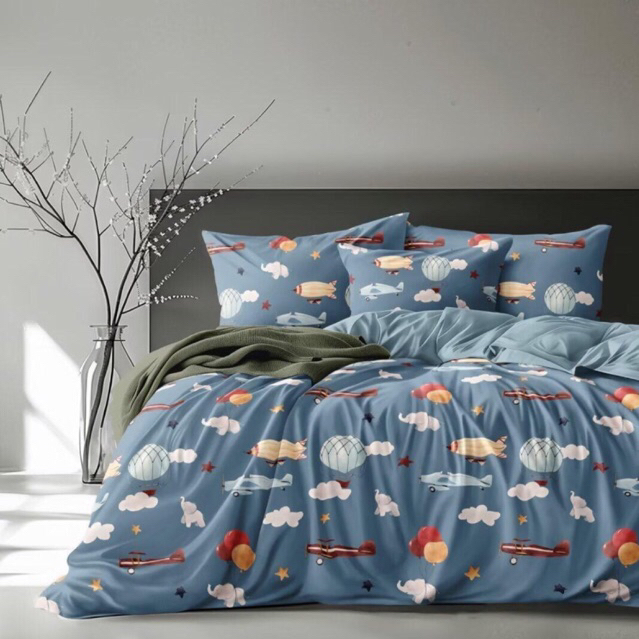 BIOSIBEDDING SPREI KATUN JEPANG MOTIF ANAK COWOK MOBIL CARS - SPREI KATUN JEPANG READYSTOK SEMUA SIZ