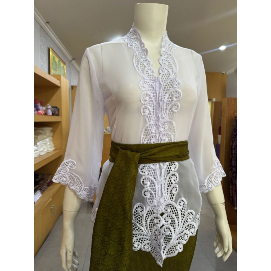 kebaya bordir sifon
