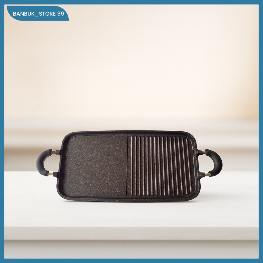 [BMJ}Barbeque Multigrill, | Panggangan Anti Lengket, Pemanggang Sate Daging barbeque