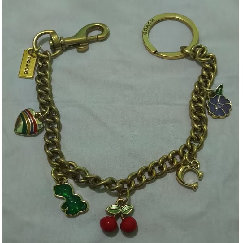 Bag Charm Coach Gantungan hiasan tas