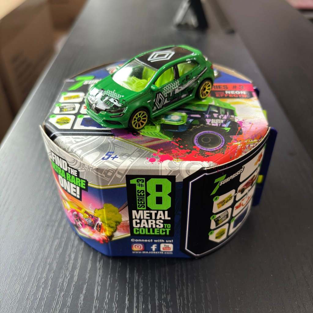 Majorette Tune Ups Series 3 Renault Megane RS Rally Cross Cool