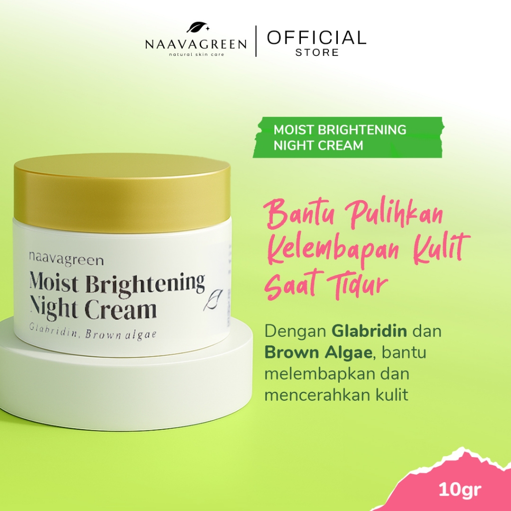 Naavagreen Moist Brightening Night Cream