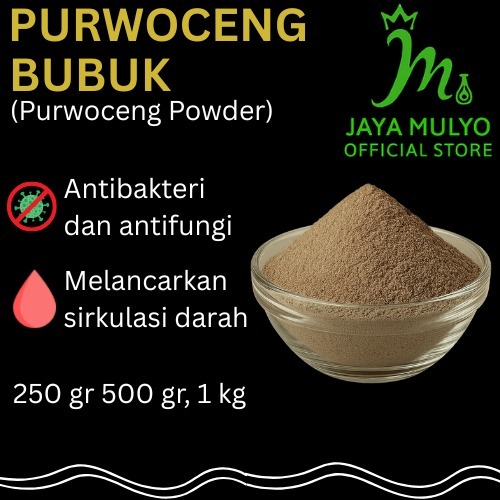 Purwoceng Bubuk 500 gr / Akar purwoceng / Purwaceng