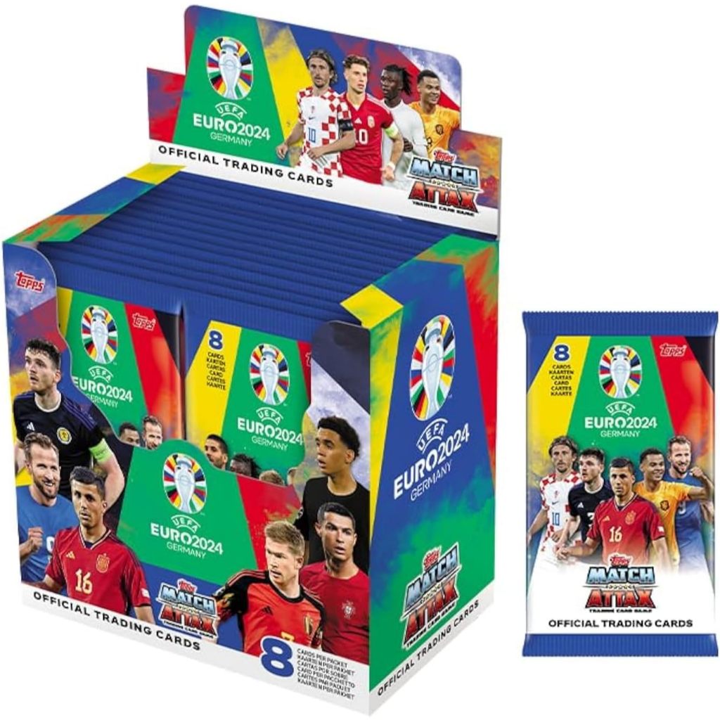 Topps Match Attax Euro 2024 Booster Box (36 Packs) 432 Cards