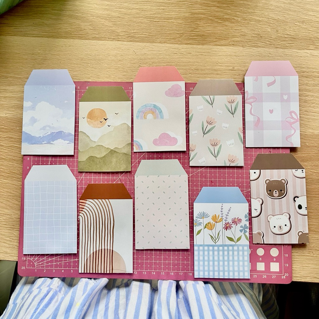 (isi 10) - STEVENTLY - AMPLOP MINI SERBAGUNA - AMPLOP WEDDING - AMPLOP ULANGTAHUN - AMPLOP AESTHETIK