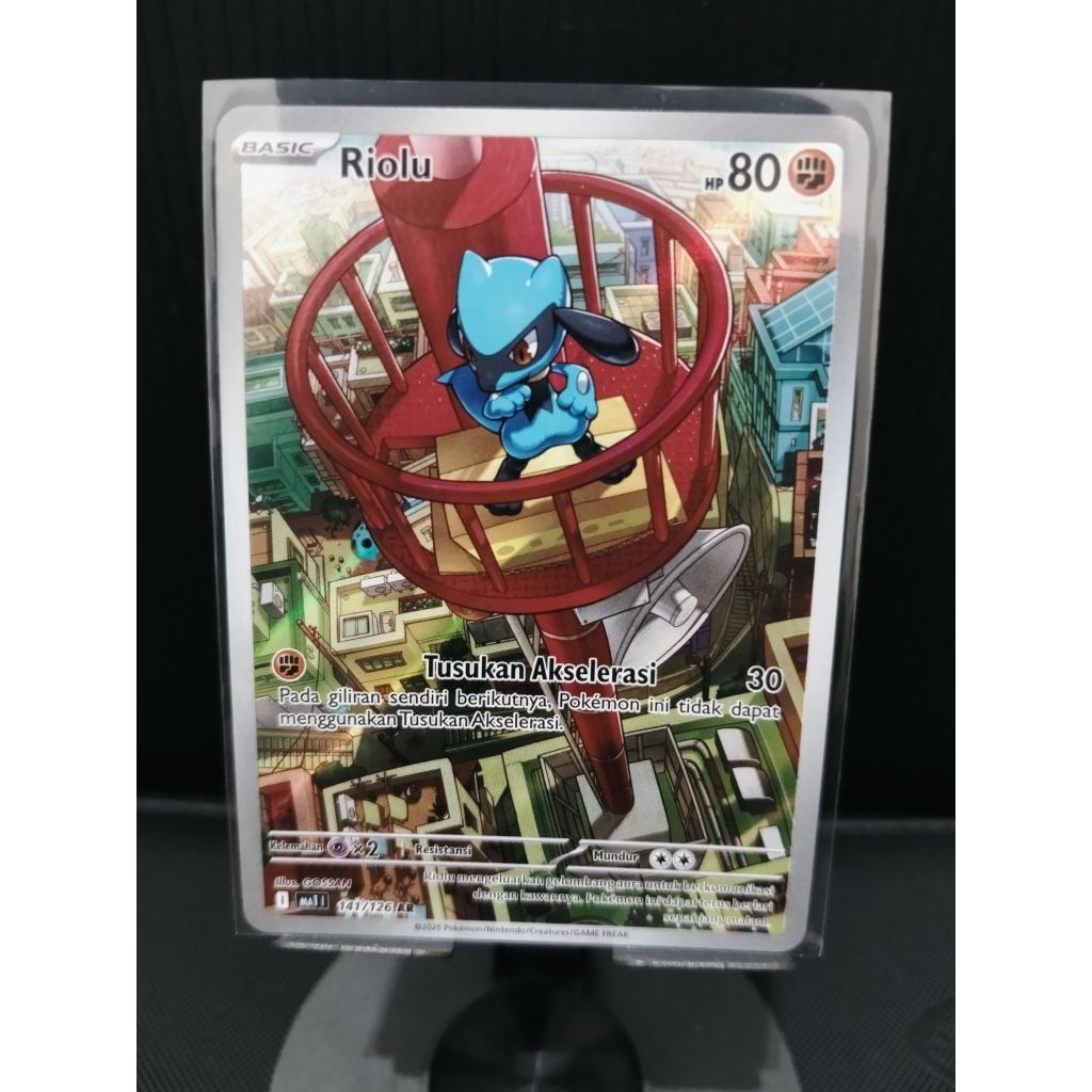 Riolu AR Mega Evolusi Pokemon TCG MA1