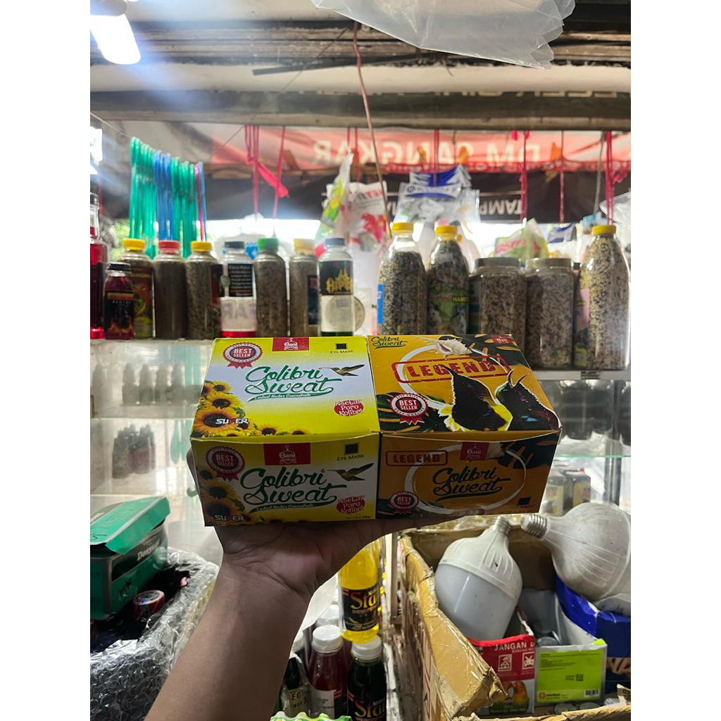 Colibri Sweat Legend dan Colibri Sweat Kuning Sepaket Original