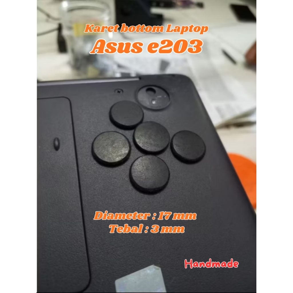 karet Handmade DIY asus e203 e203m e203s e203sa Asus zenbook karet bantalan bawah Asus