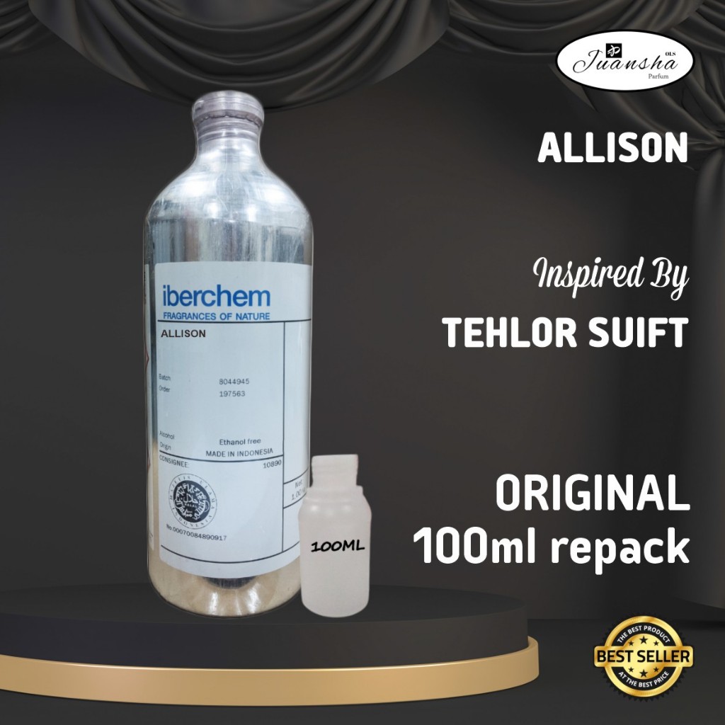 BIBIT PARFUM MURNI ALISON  IBERCHEM 100ML REPACK