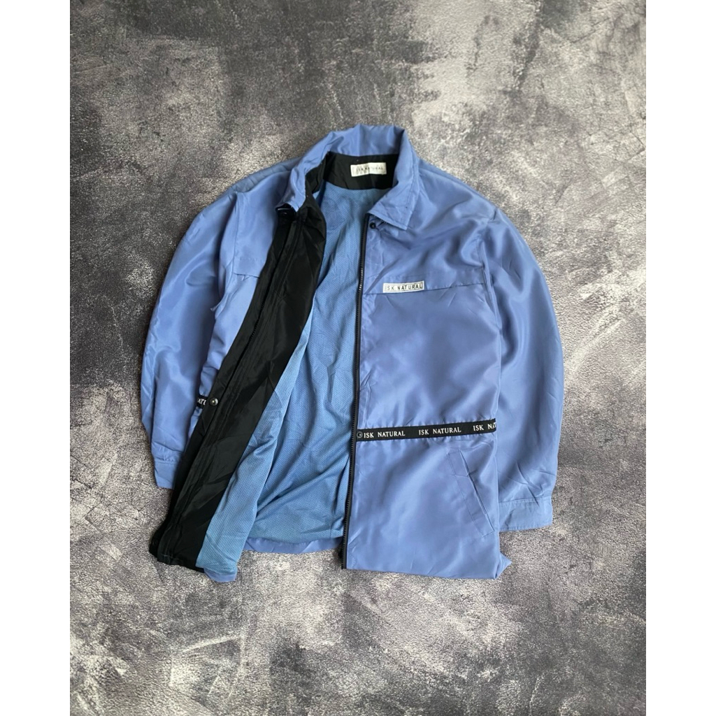 Jaket Windbreaker Isk natural
