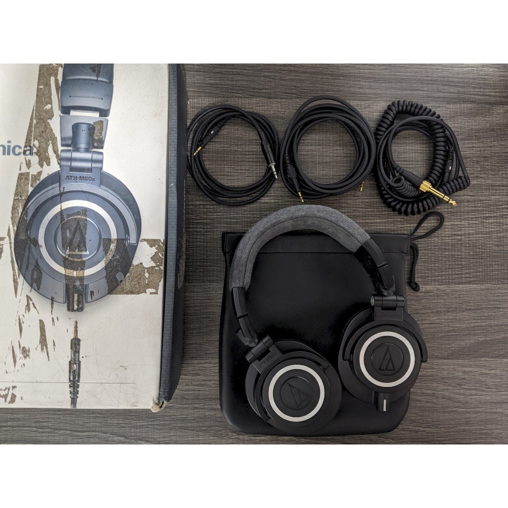 Audio Technica ATH-M50x headphones