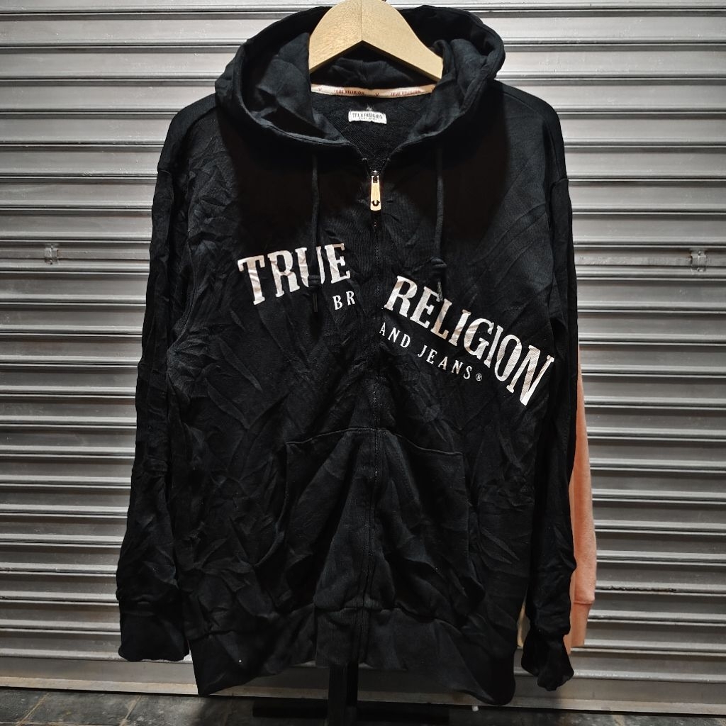 Hoodie True Religion Black Sz L Mint Condition