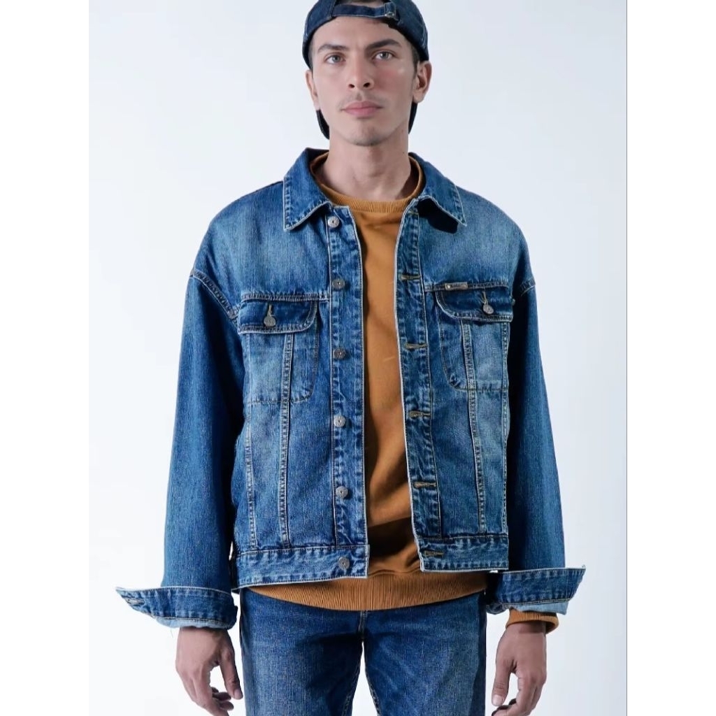 Jacket denim 100% Original merek Lois Jeans