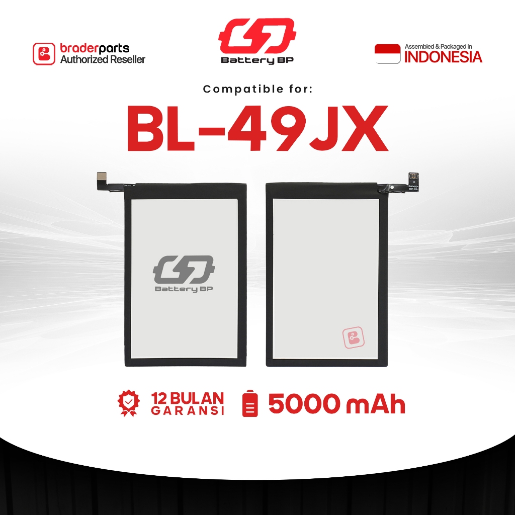 Battery Bp Baterai BraderParts BL-49JX for Infinix Note 10 Pro / Note 11 X695 Power Boost Battery 50