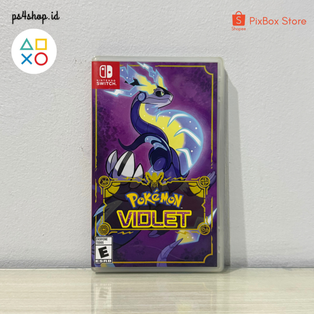 Pokemon Violet Nintendo Switch Original Second Bekas | Game Card Cartridge Petualangan Pokemon