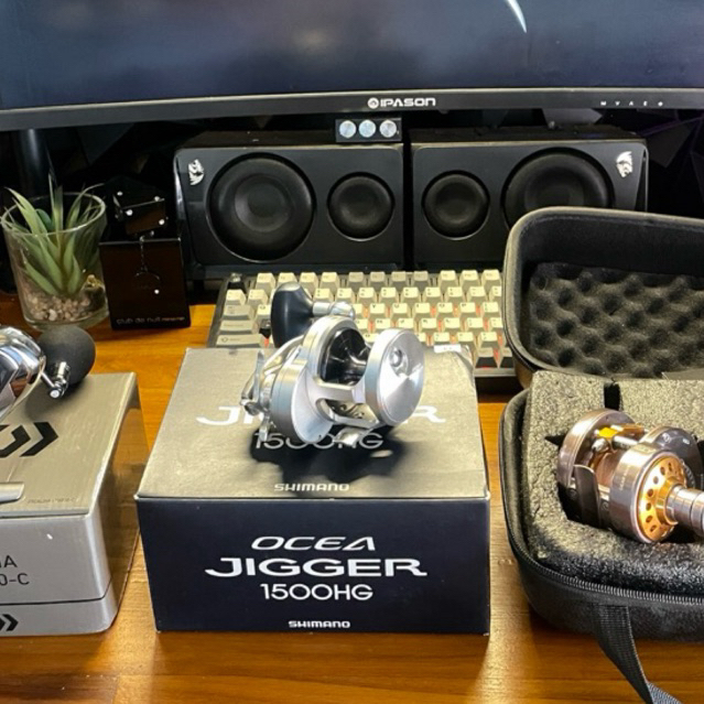 shimano ocea jigger 1500HG second like new