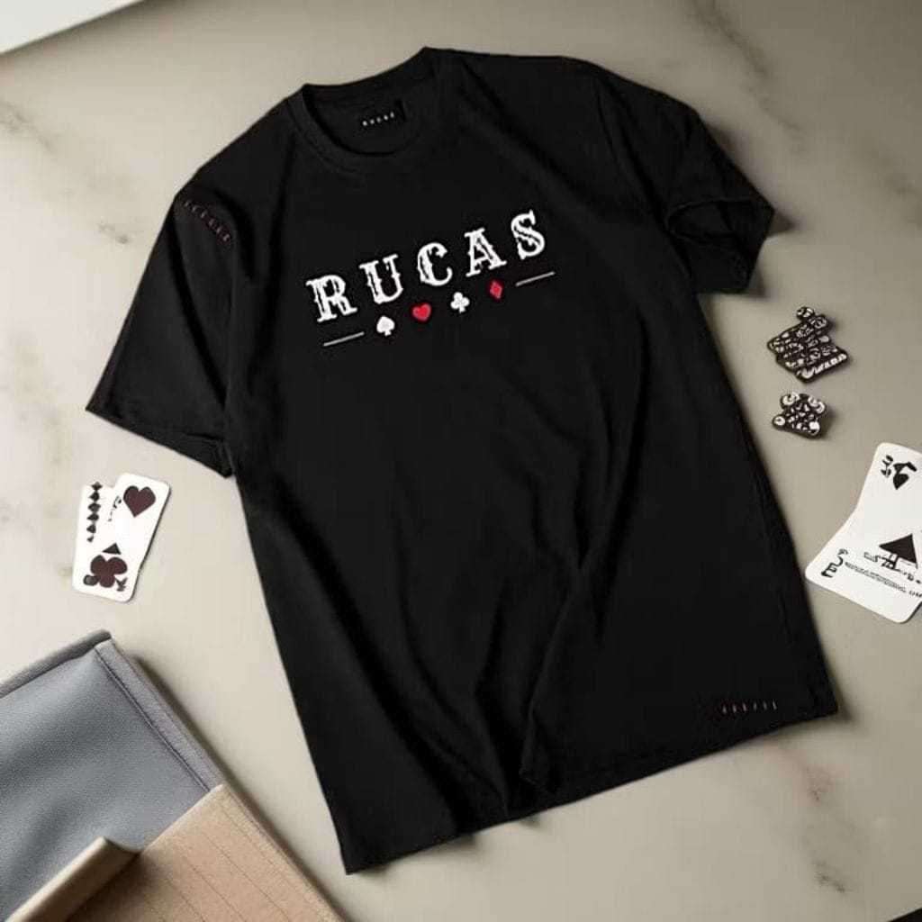 Kaos Rucas Premium Pria Wanita Cotton Combed NEW Indonesia Pakaian Fashion Pria Kaos Baju RUCAS Offi