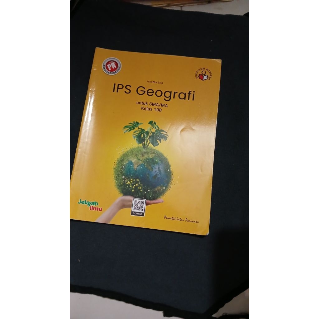 Pr buku interaktif IPS Geografi untuk SMA MA kelas 10 B kurikulum merdeka