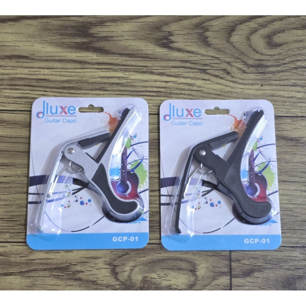 Capo Original Dluxe Gitar Akustik Gitar Klasik dan Gitar Elektrik - Capo Dluxe - Capo Gitar Dluxe
