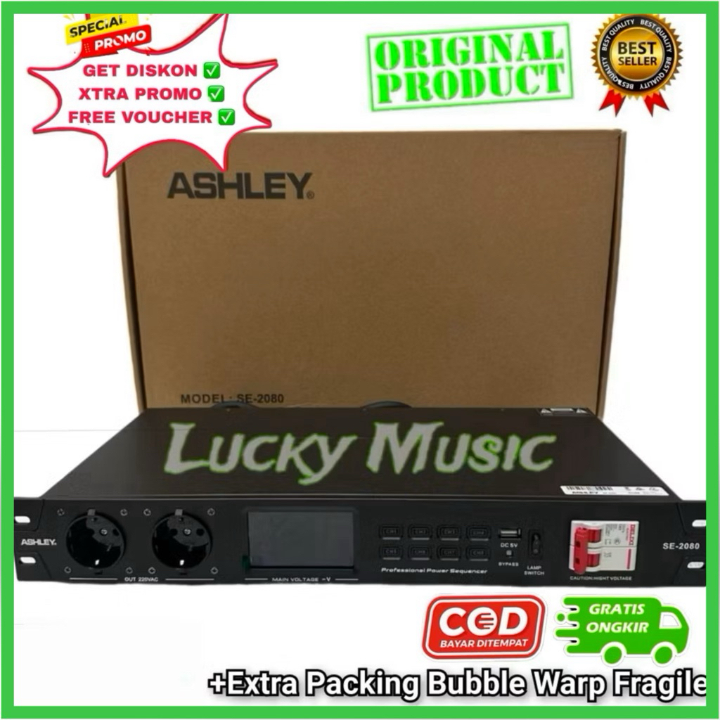 Power Sequencer Ashley SE 2080 Original Ashley Se2080 power sequencer