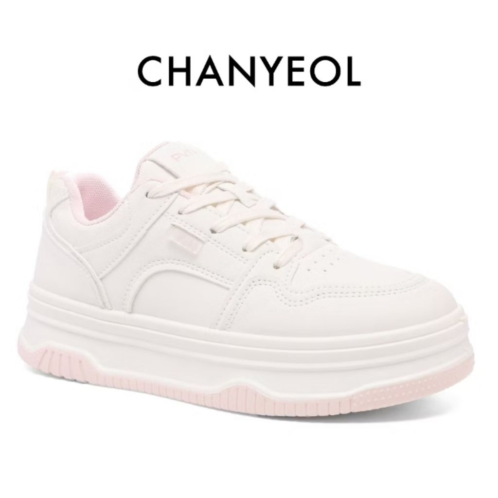 PVN Chanyeol Sepatu Sneakers Wanita Casual Sport Shoes Pink