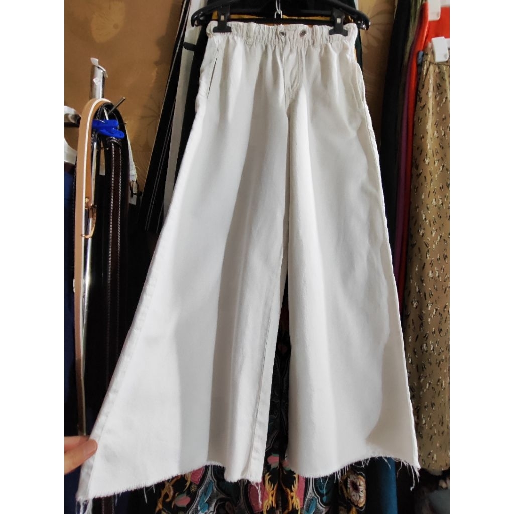 Celana Kulot Jeans - ZARA