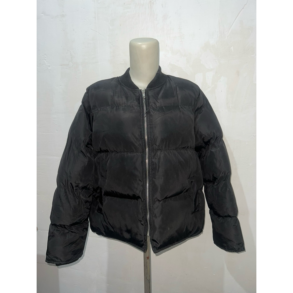 JAKET BULANG BLACK WINTER GLOSSY | PLOVE NO MINUS