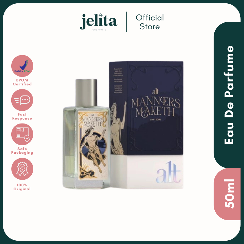Jelita Cosmetic - Alt Eau De Parfum Manners Maketh 50ml