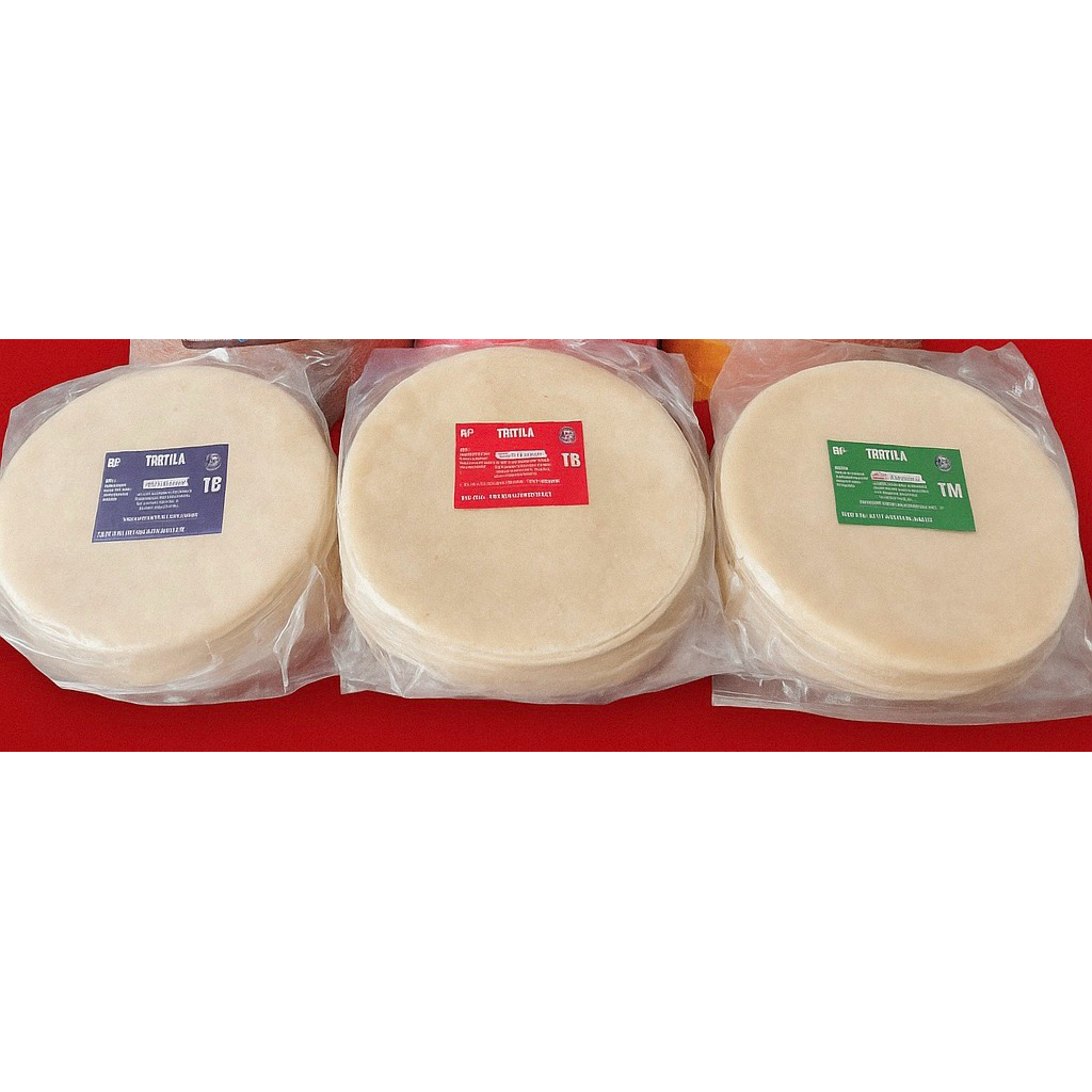 AF Tortilla PREMIUM 20 lembar tortila kulit kebab bungkus kebab bahan kebab halal daging kebab halal