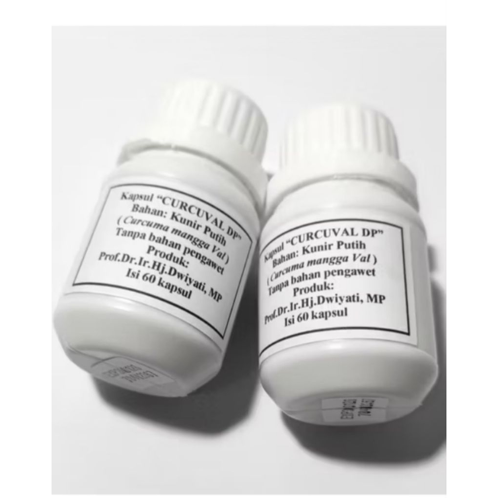 Kunir Putih Prof Dwiyati "CURCUVAL DP"