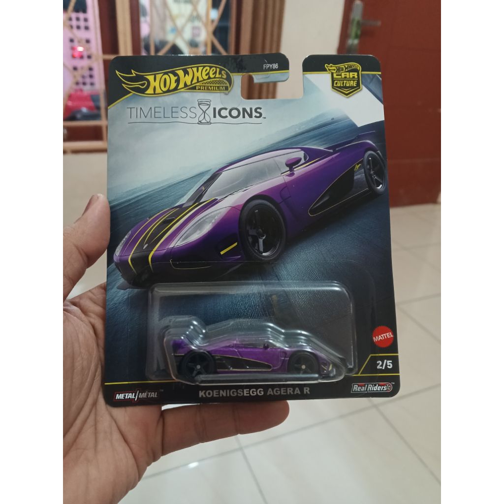 Hot Wheels Premium Timeless Icons Koenigsegg Agera R