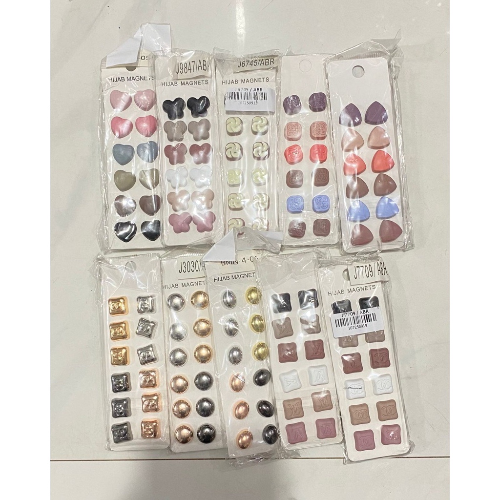 pin hijab// pin magnet// magnet hijab // aksesoris hijab