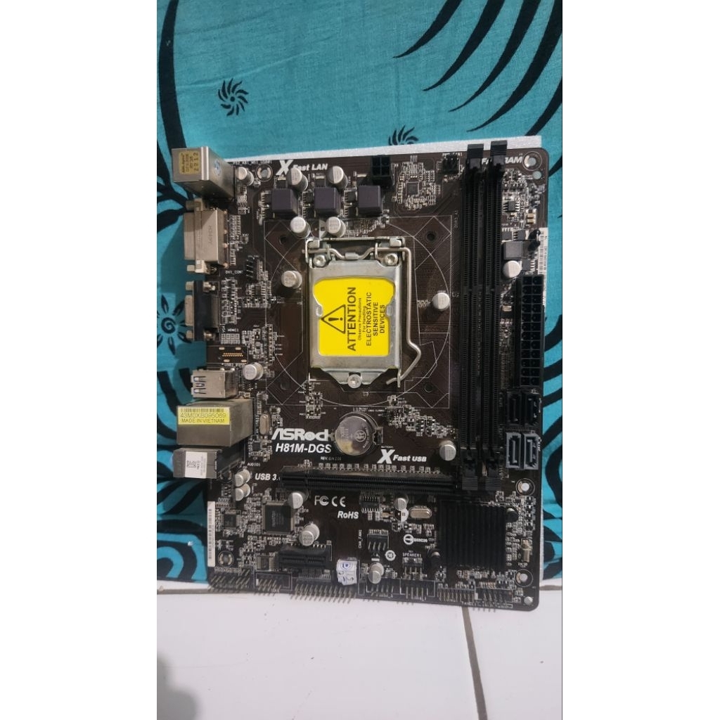 MAINBOARD ASROCK H81M DGS 1150