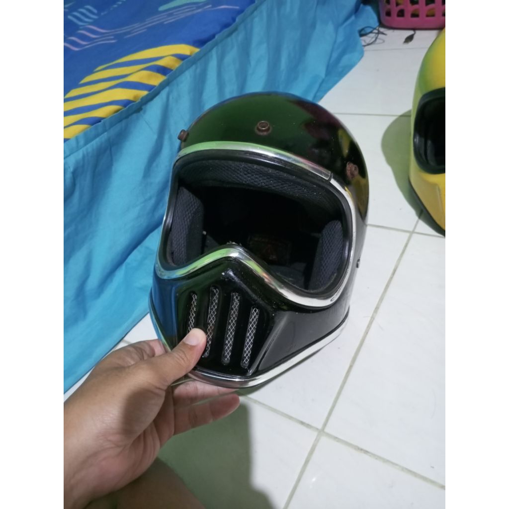 HELM CAKIL HBC black glossy SECOND