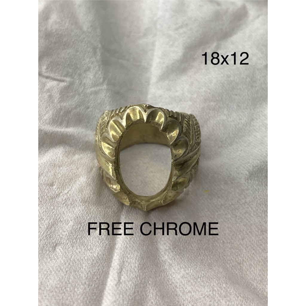 ring alpaka rasa perak model cakar