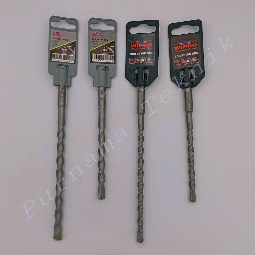 Mata Bor Beton SDS Wipro Premium  8x160MM  10x160MM  8x210MM  10x210MM