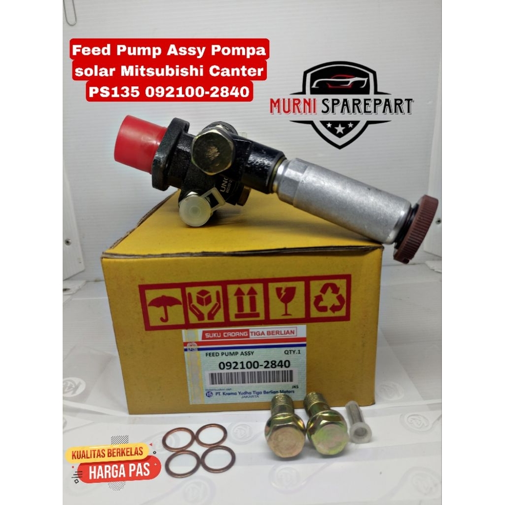 MURNI SPAREPART Feed Pump Assy Pompa Solar Mitsubishi Canter PS135 092100-2840 Ori Sparepart