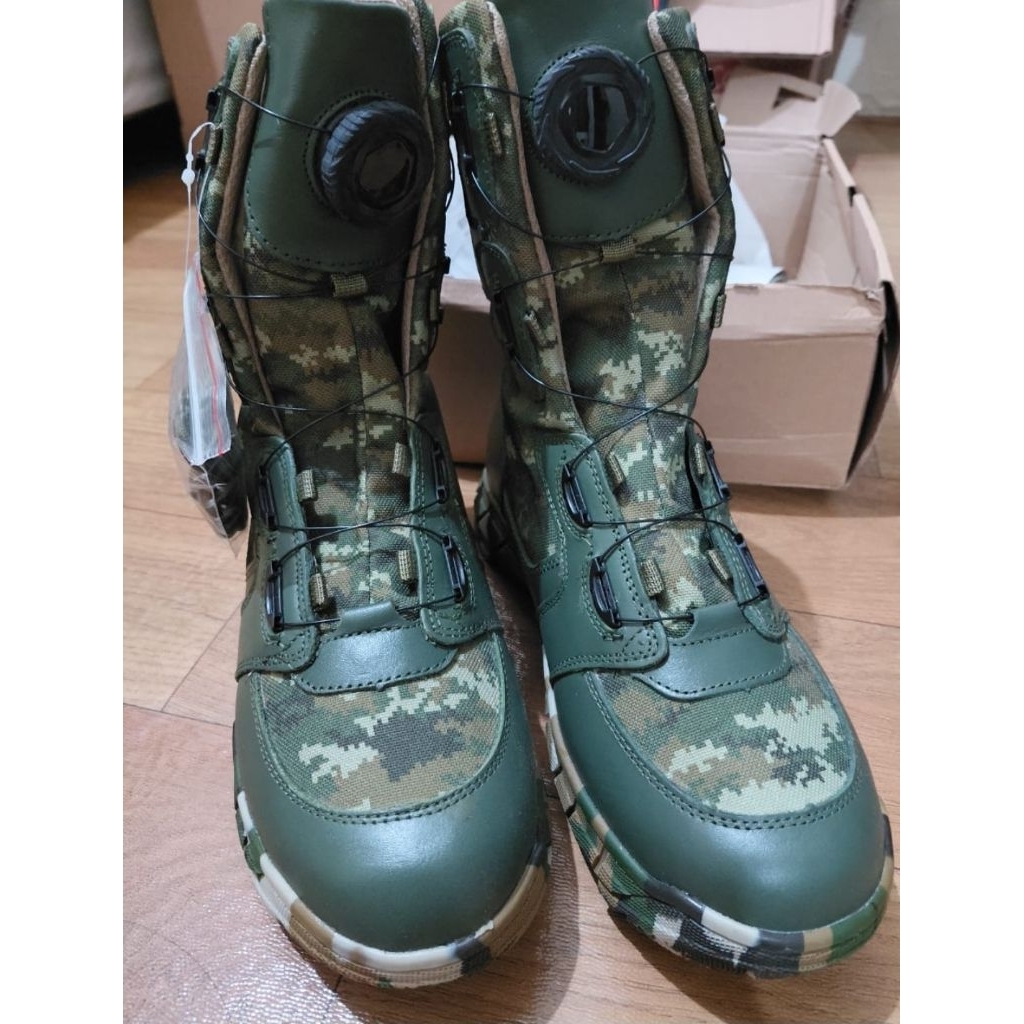 SEPATU PDL TNI AD KOSTRAD ORI PEMBAGIAN/JATAH WARNA LORENG