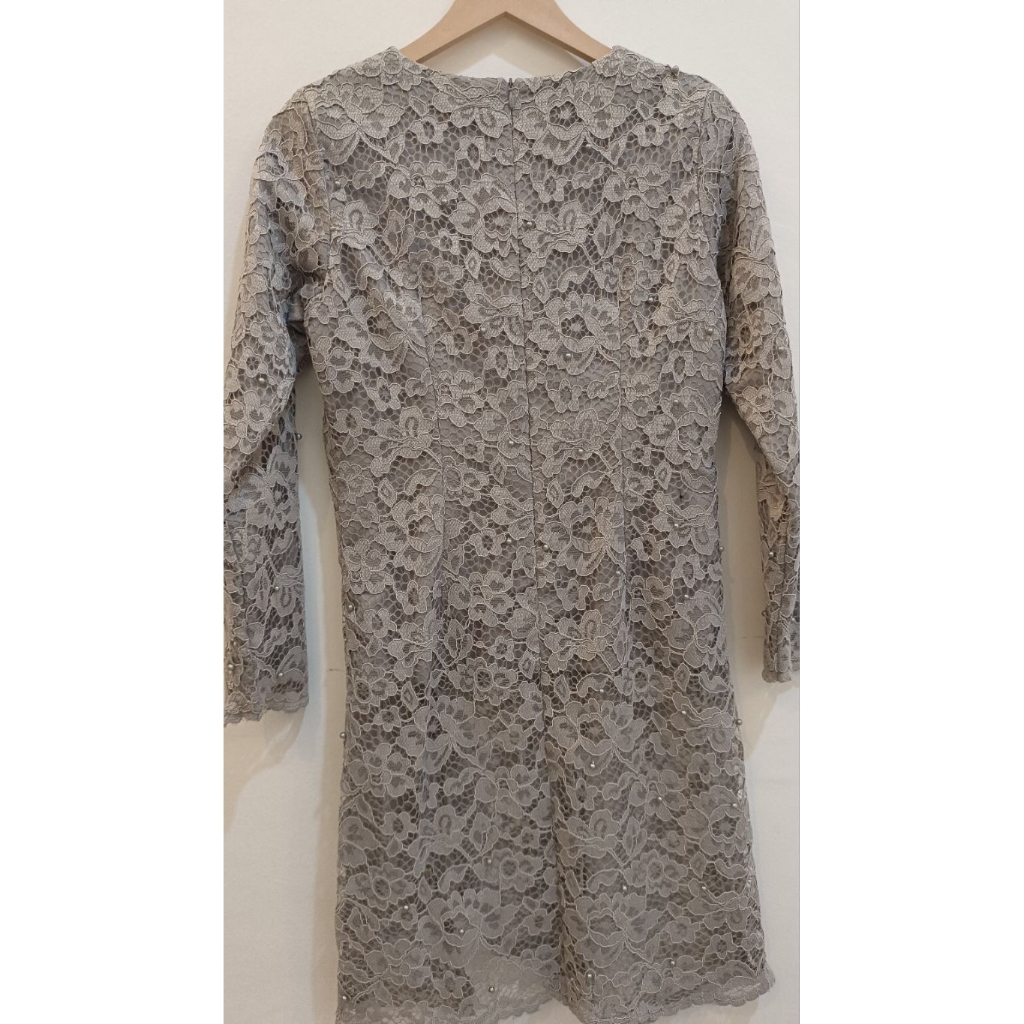 Kebaya Brokat Silver