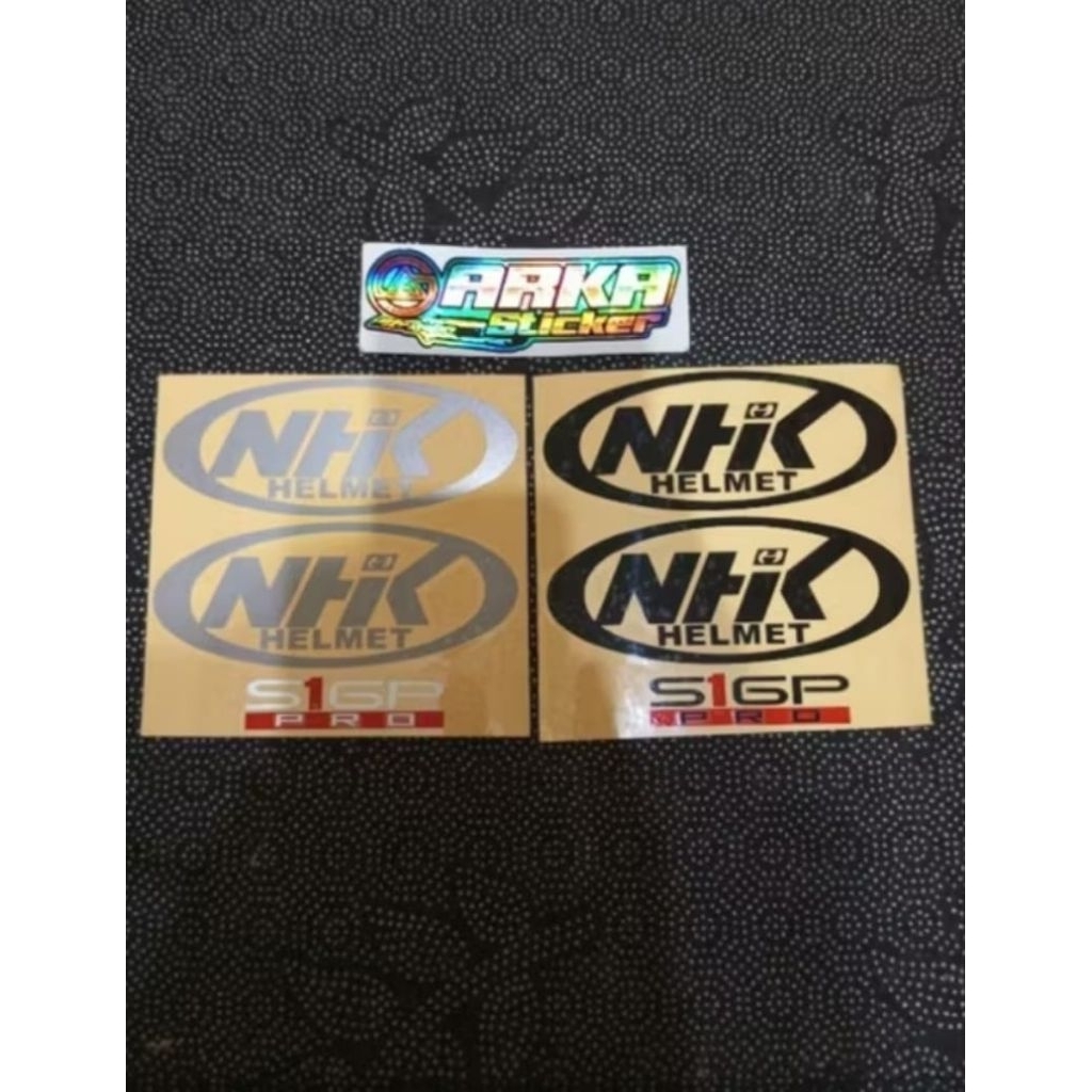 STICKER HELM NHK S1GP PRO 1SET